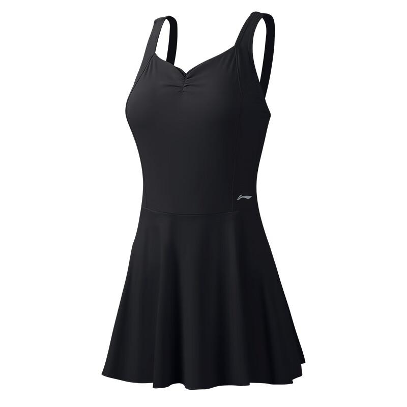 Li-Ning One-Piece Swimsuit Dress for Women, Slimming And Comfortable Swimwear