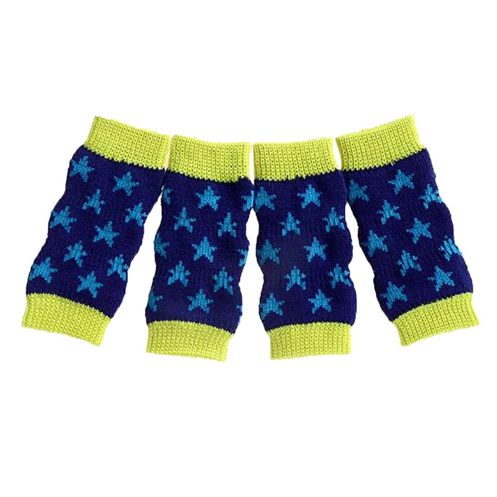 

Anti-slip Pet Leg Warmers Soft Cotton Dog Hock Socks Puppy Shoes for Small Medium Breeds Indoor Outdoor XL