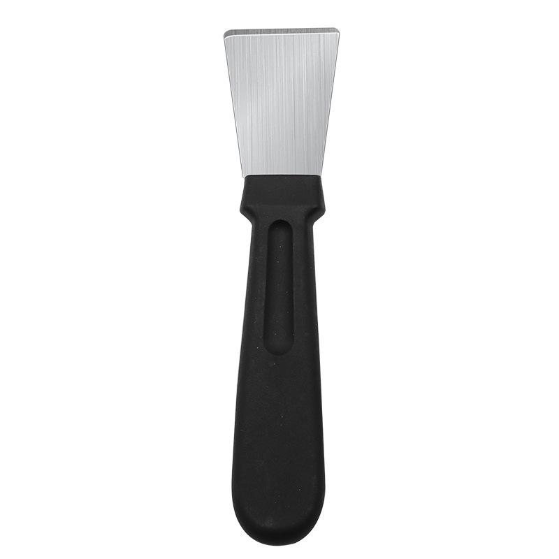 Multi-Purpose Kitchen Scraper: Range Hood, Heavy Oil Stain, and Refrigerator Defrosting Tool Curved Spatula