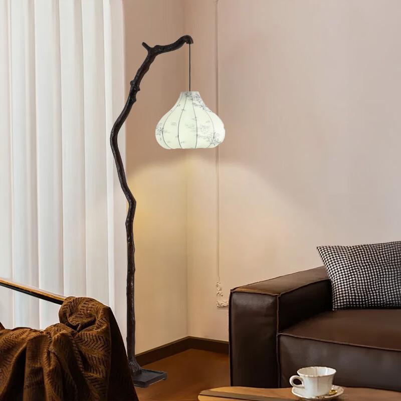OEING Modern Chinese Branch Floor Lamp