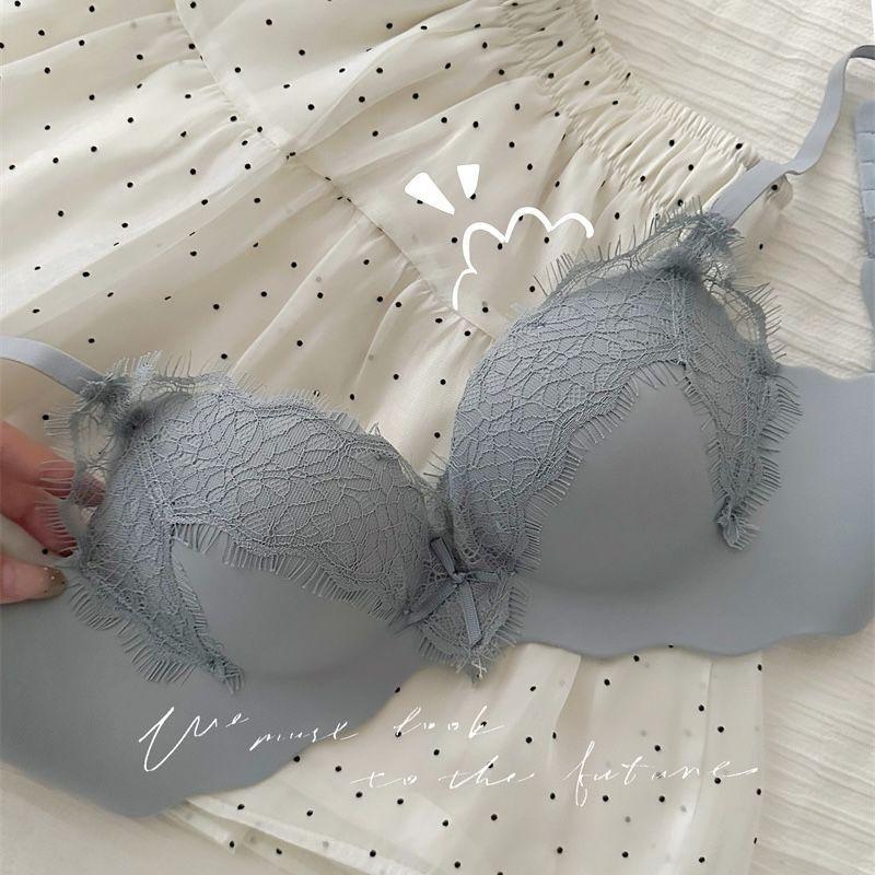 Soutiens-gorge 3/4 Pour Femmes Soutiens-gorge Push Up Lingerie Sans Dos Soutiens-gorge Profond en V Pour Femmes Lingerie Mode Soutiens-gorge Dame