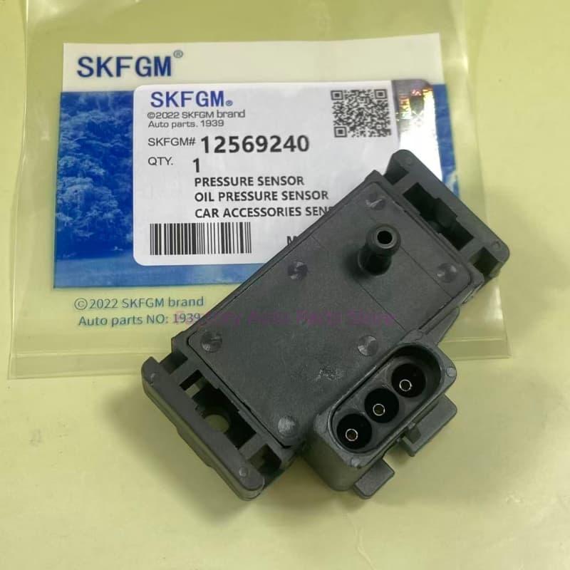 Manifold Absolute Pressure Sensor Map Sensor OEM# 12569240 New For Jeep Chrysler Cadillac GMC 16137039 16017460