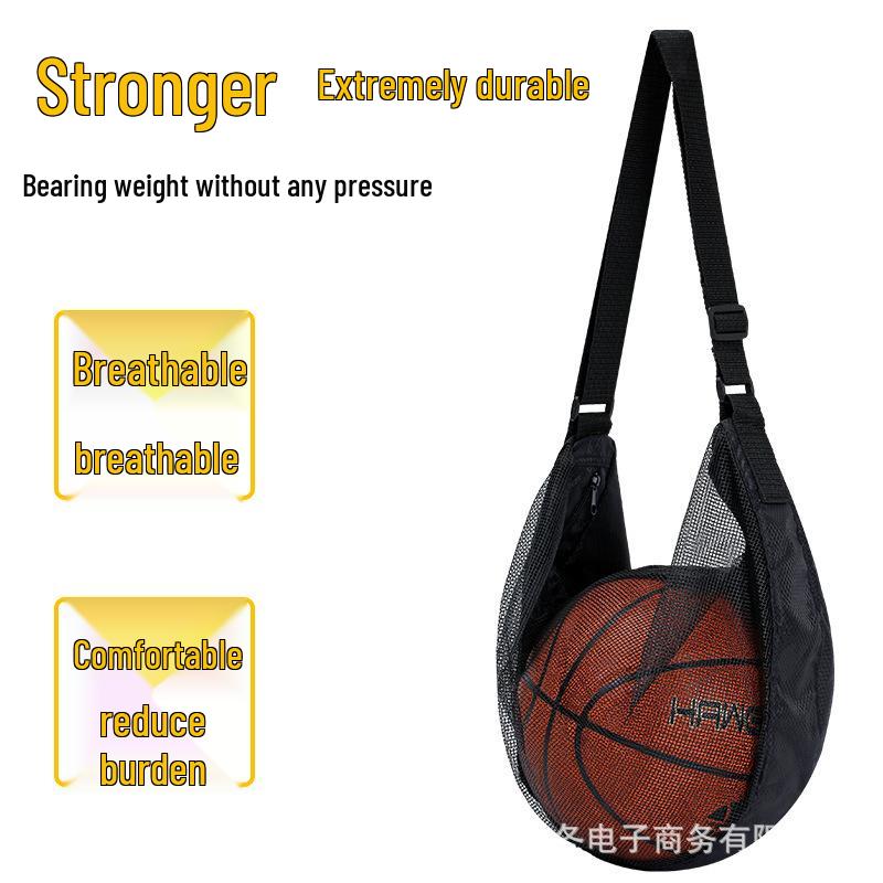 Large Capacity Sports Crossbody Bag for Basketball, Volleyball, or Football