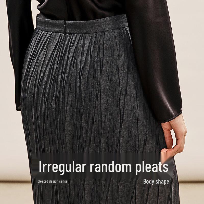 Spring 2026 Casual Straight Long Skirt