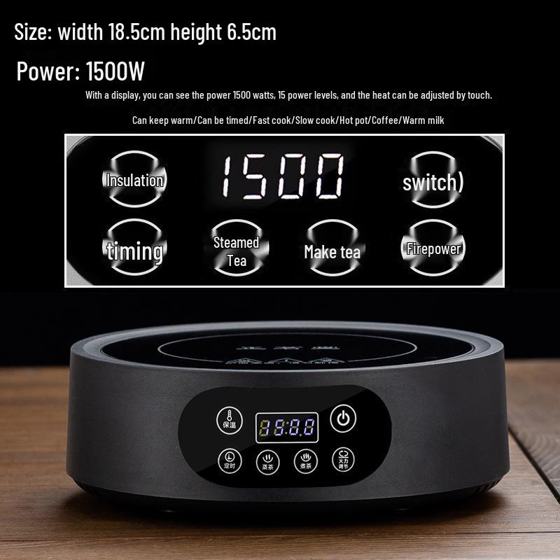 Zhengmingtang 1500W Multifunctional Electric Ceramic Tea Maker & Induction Cooker