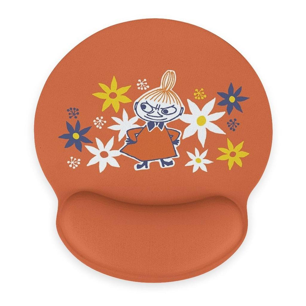 Little My Mouse Wrist Support Wrist Cute Character Pad, Silicone, Thin, Compact, Convenient, Cushion, Rest, Non-Slip, Gaming, Office, Popular,