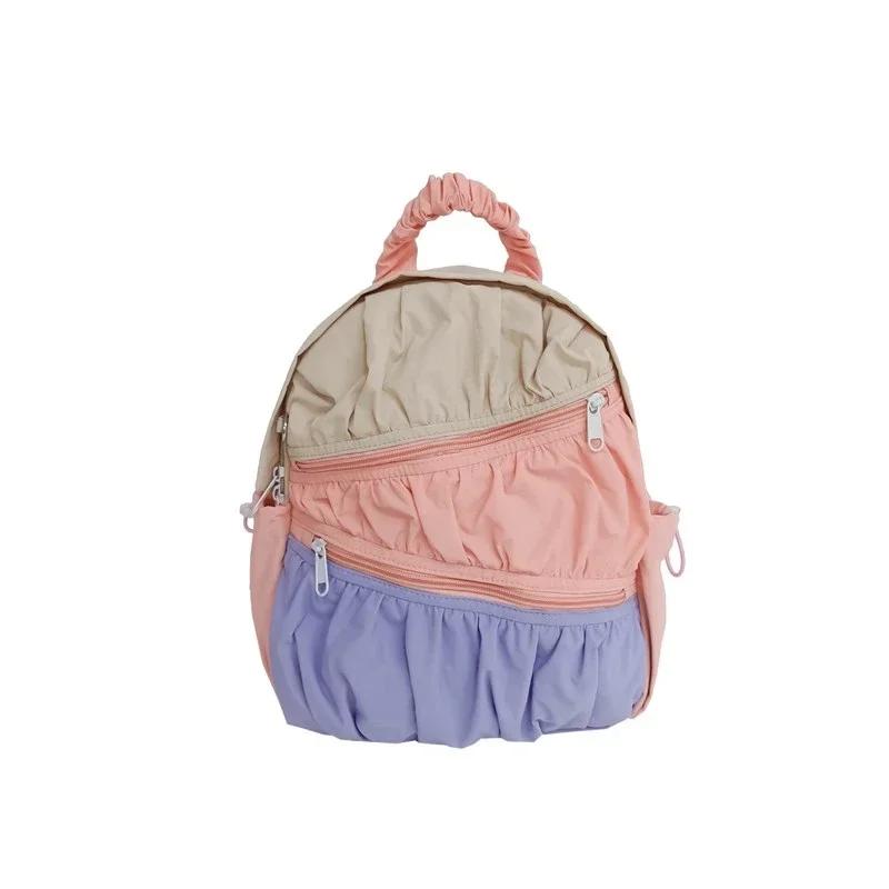 

Повседневные рюкзаки с внутренним отделением с мягкой спинкой, вместительные высококачественные сумки для женщин, модные нейлоновые рюкзаки с застежкой-молнией