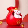Lucky Bag Zodiac Horse Figurines Fortune Horse Figures Ornament  Office Decoration