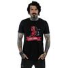 Marvel Mens Deadpool Chimichanga Finger T-Shirt