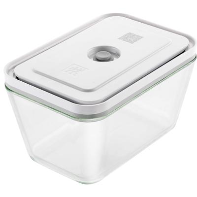 Zwilling Save Vacuum Glass Container L Vacuum Sealed Heat Resistant Glass Storage Container Container Japanese Fresh Save "Fresh & Size" [Authorized