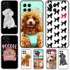 Cure Cartoon Poodle Case For Honor 70 50 90 Lite Magic 6 5 Pro Cover For Honor X8a X9a X7a X6a X9b X8 X9 X7 8X