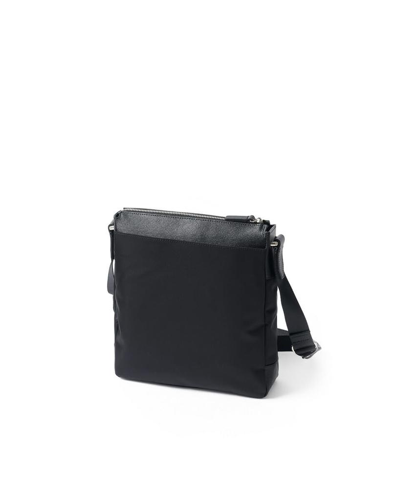 [ISIT] Ampulle Umhängetasche, Herren, B5, Hergestellt in Japan, Nein. 959102 (Schwarz)