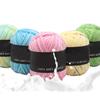 Woolen Yarn Triple Brands Soft Milk Cotton Solid Color Knitting Yarn