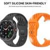 Silicone Bracelet For Samsung Watch 7 Ultra 47mm Breathable Sport Strap Watchband Galaxy Watch Ultra 47mm Women Men Band Correa
