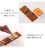 Jamale Genuine Leather Rhodia Cover Memo Pad No. 11 A7 Tochigi Leather Vertical Format Made in Japan: Red