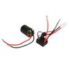 RC Motor ESC Combo Brushed 540 Motor High Torque 60A Speed Controller Low Noise Powerful RC Car Accessory for 1 14 1 10