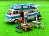 TOMYTEC Tomica Limited Vintage Neo Scale Nissan Caravan 1973 Finished Product 1/64 LV-N312a Camper, White/Light Blue, Model,