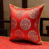 35x50cm/45x45cm Jacquard Plant Bamboo Cushion Cover Chinese Light Luxury Tassels Pillow Covers Decorative Green Black Home Decor