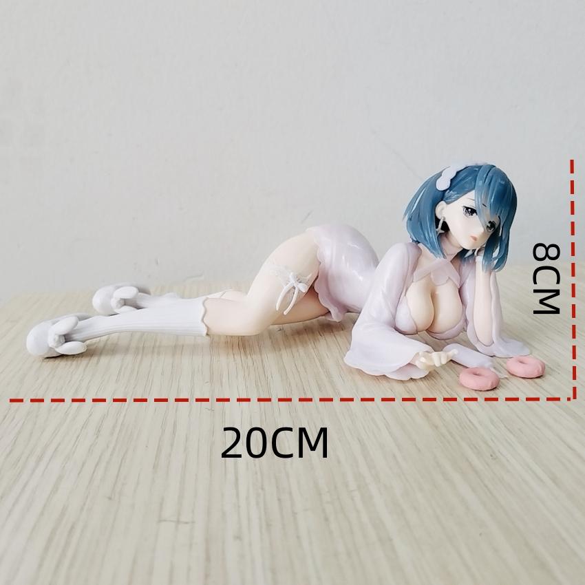 20CM Azur Lane B-style Chapayev White Cavalier's Respite figure PVC Action Girl Statue Adult Collectible Model Doll Toys Gifts