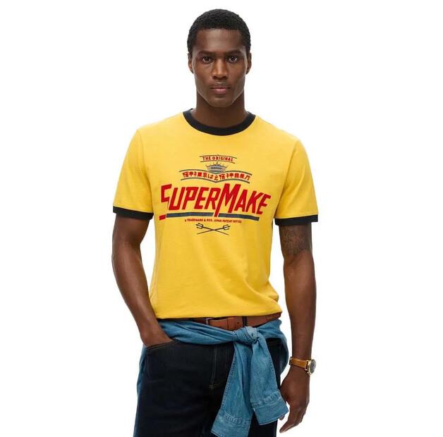 

Superdry Футболка с коротким рукавом Modern Industry Relaxed 3XL