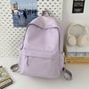 Schoolbag Korean ins new fresh and sweet backpack girl macaron color casual simple lightweight large capacity backpack