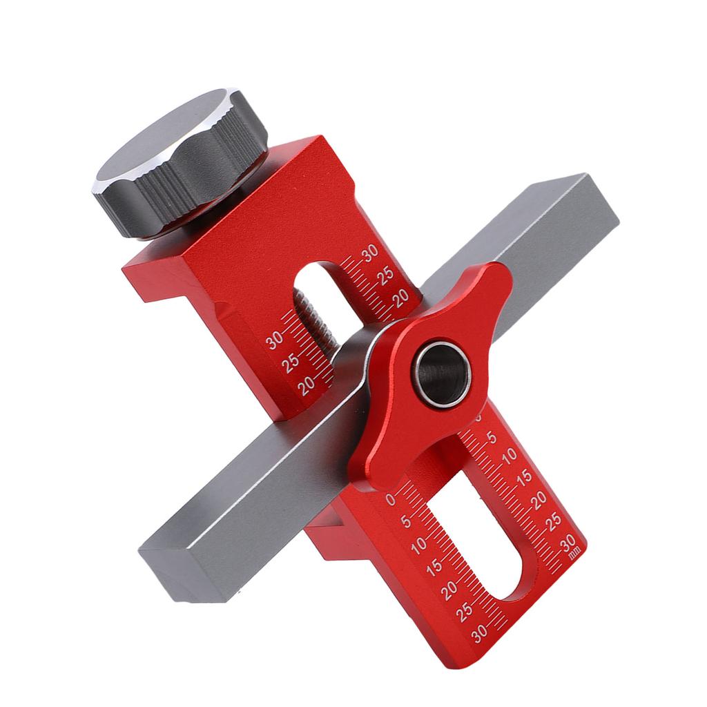 Cabinet Door Mounting Jig Aluminium Alloy Accurate Adjustable Height Cabinet Hinge Installation Positioning Tool