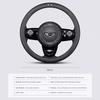 Car Leather Steering Wheel Cover Anti-slip Accessories For Mini Cooper JCW Works F54 F55 F56 F57 F60 R50 R52 R53 R55 R56 R57 R58
