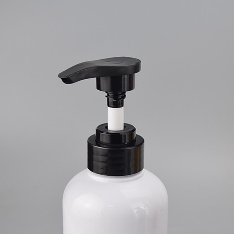 In Stock: 500ml Transparent PET Plastic Lotion & Shampoo Bottle, Travel Size, Empty Packaging