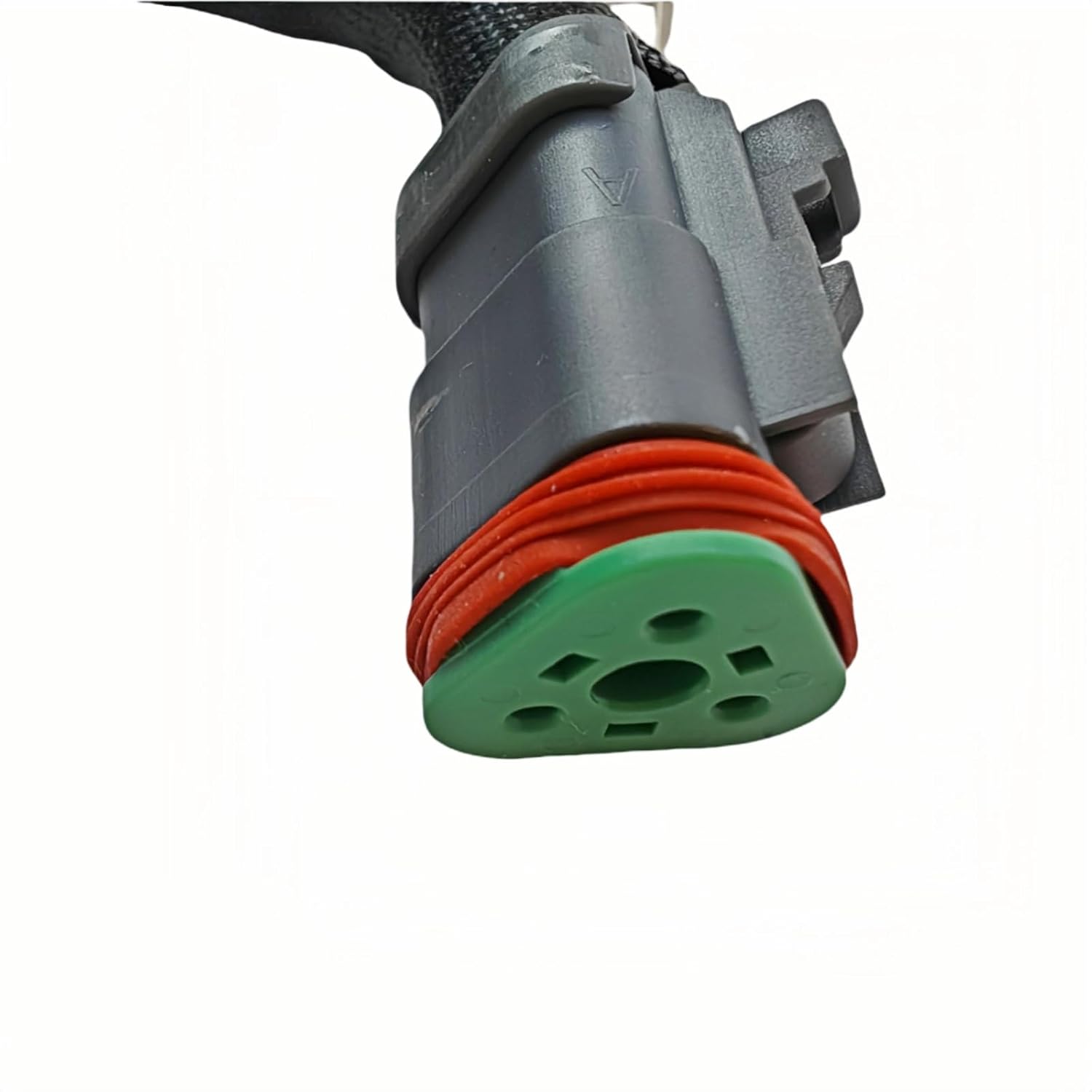 4025130 Fuel Rail Pressure Sensor Regulator Relief Valve 5PP5-2 Applicable for Cummins QSC 8.3L Engine(Connector Plug)