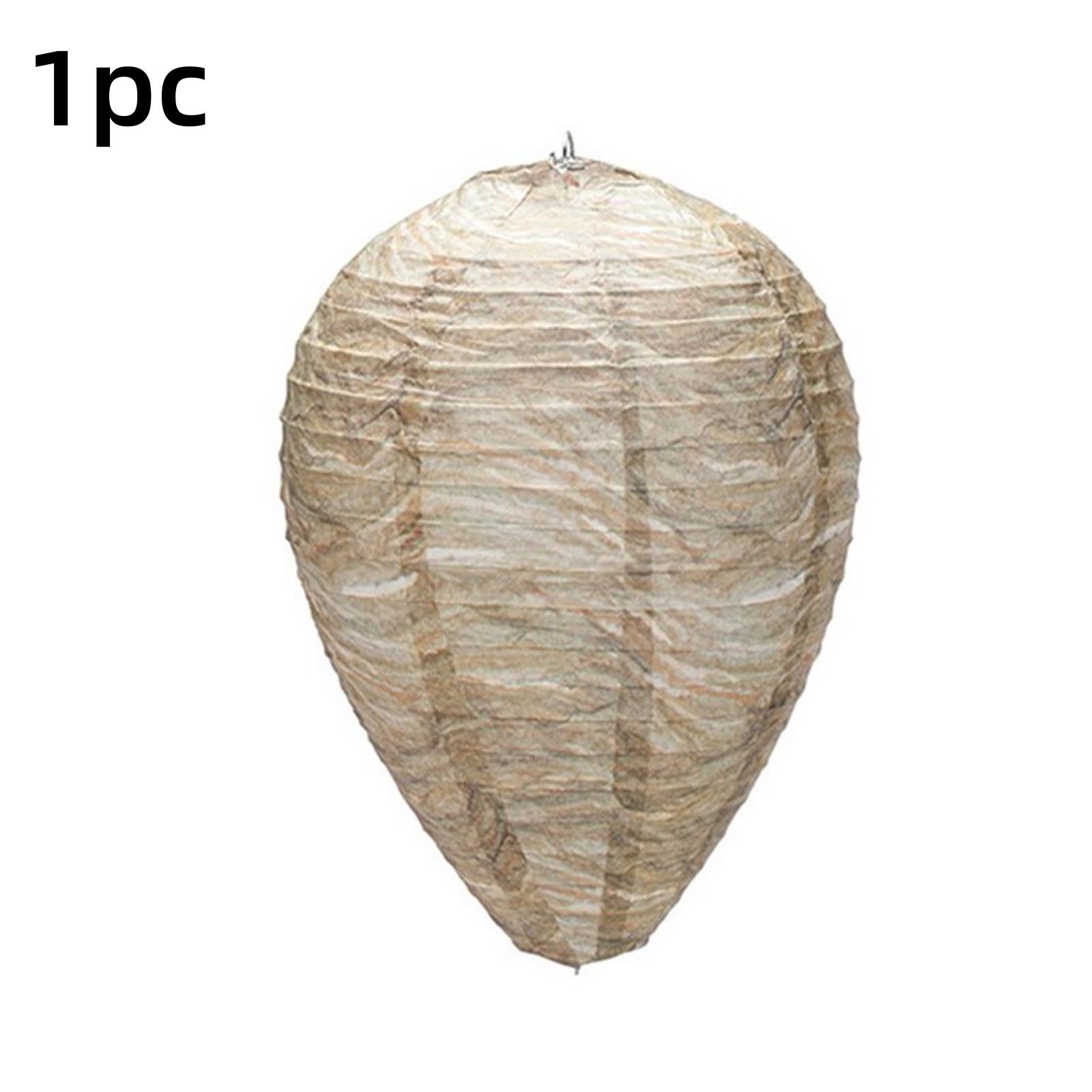 

Подвесное приманка для осиного гнезда, водонепроницаемое фальшивое приманка для осиного гнезда, приманка для шершней, пластиковые насекомые, бумажный фонарь для улья