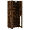 Highboard Smoked Oak 69.5 x 34 x 180 cm Particleboard