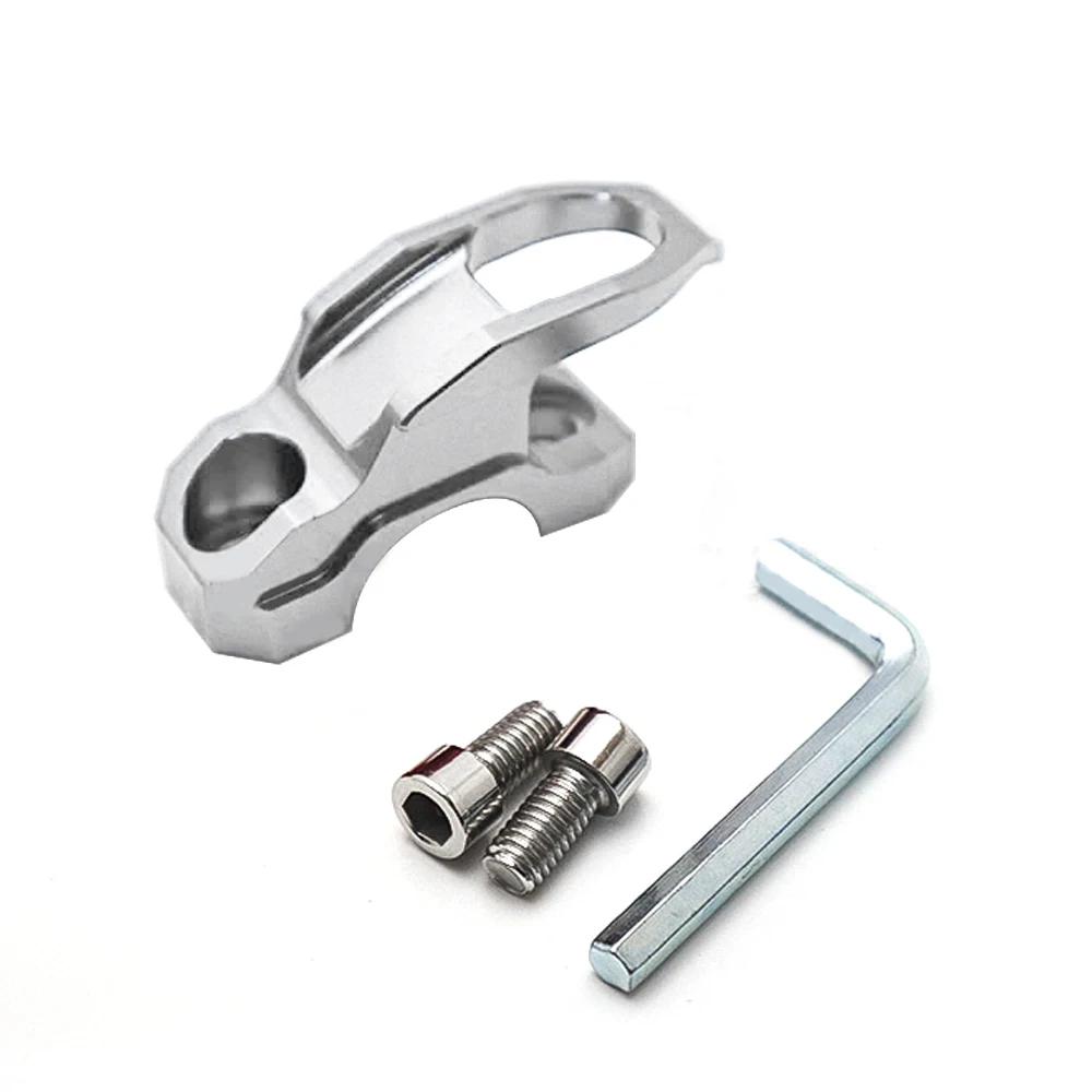 Aluminum Alloy Motorcycle Modified Upper Pump Side Hook Side Helmet Hook N1S Storage Hook Pump Side Hook for E-bike UQI U+B