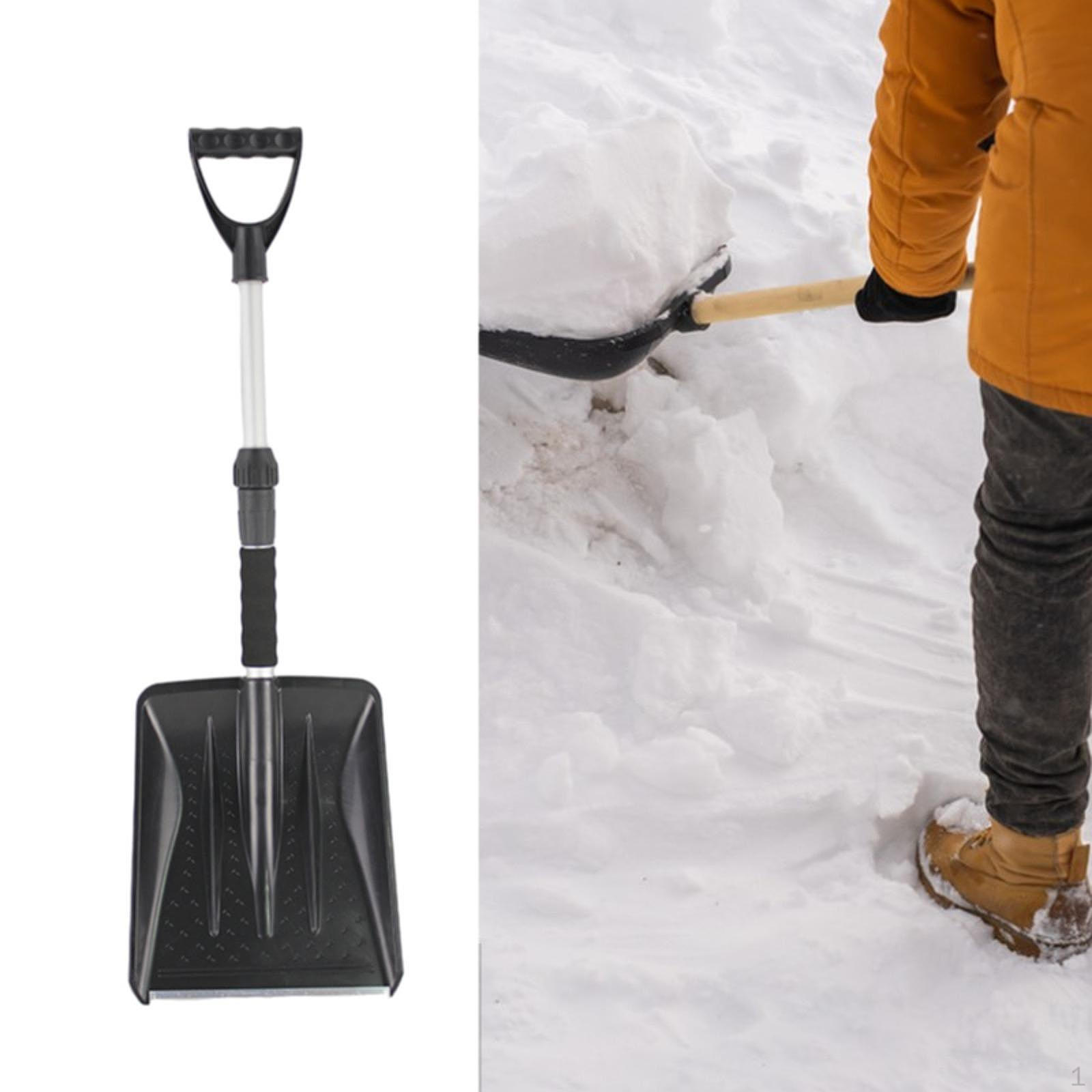 

Автомобильная лопата для уборки снега Телескопическая ручка Съемная для домашнего сада