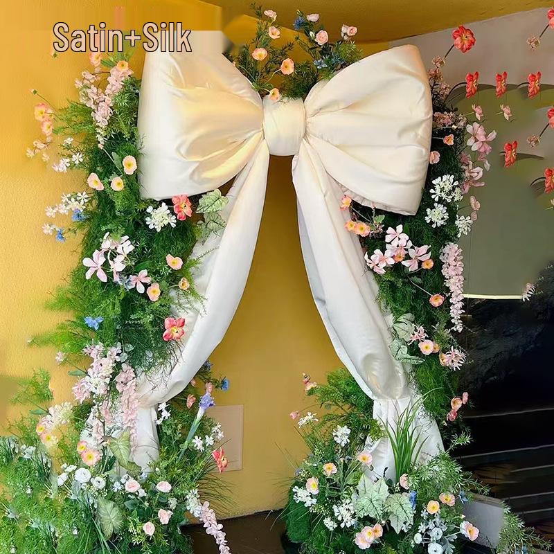 Extra Large Bow Decoration for Wedding, Engagement, Birthday, Party, Photography, or Window Display