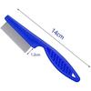 1pc  Rabbit Grooming Brush Small Pet Hair Remover Flea Comb Shampoo Bath Brush for Rabbit Hamster Guinea Pig Cleaning Tool