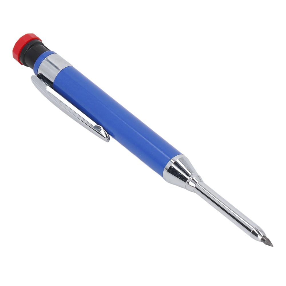 Deep Hole Tip Mechanical Carpenter Pencil Long Nose Tip Construction Pencil  For Woodworking
