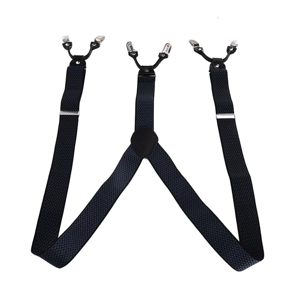 Mens Suspenders Strong Fixability Adjustable Beautiful Practical Fashionable Metal Clip Wide