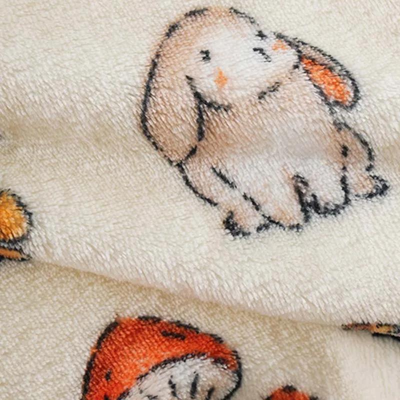 Cartoon Flannel Fleece Children Baby Warm Winter Clothes Toddler Clothing for Girls Boys Kids 1-6T