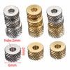 20pcs Stainless Steel Thread Bead 6mm Gold Color Engraving Spacer Beads for Jewelry Making DIY Necklace Bracelet Charms Pendants
