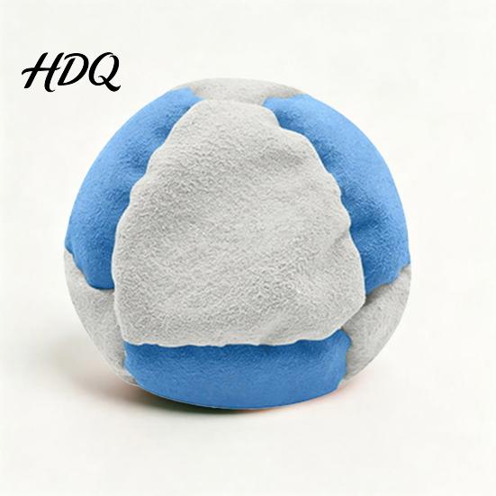 Compact Foot Bags Sandbags Bags Well Balanced Soft Plush Fabric Juggling Balls for Throwing Stress Relief Toy Beginners Indoor Outdoor Lawn