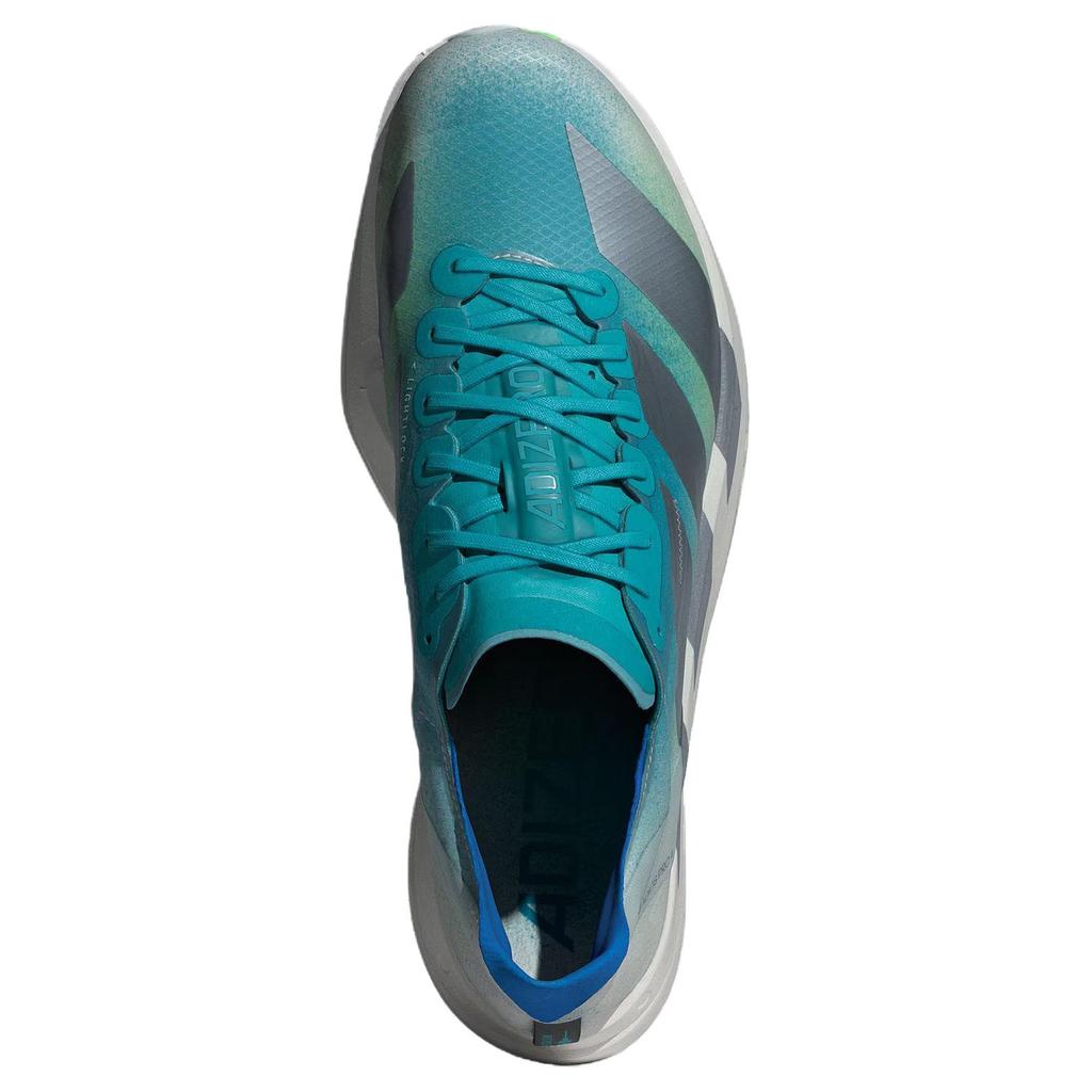 Adidas Adizero Adios Pro 4 Comfortable Fit Racing Running Shoes Men Sneaker Aqua-Green JS2579