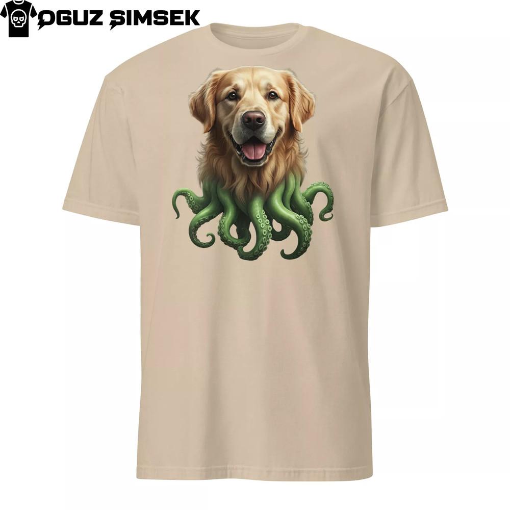 

Унисекс футболка | Гибрид Золотистого ретривера и Осьминога | Забавный и Странный Дизайн M