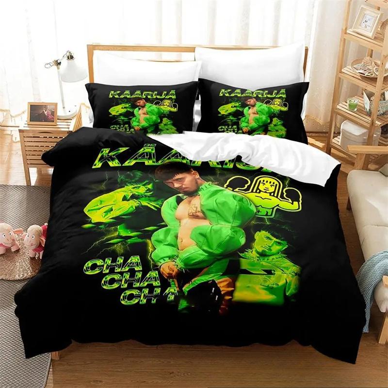 

Käärijä Cha Cha Cha kaarija Bedding Sets exquisite bed supplies set duvet cover bed comforter set luxury birthday gift Tool 135x200cm 2pcs