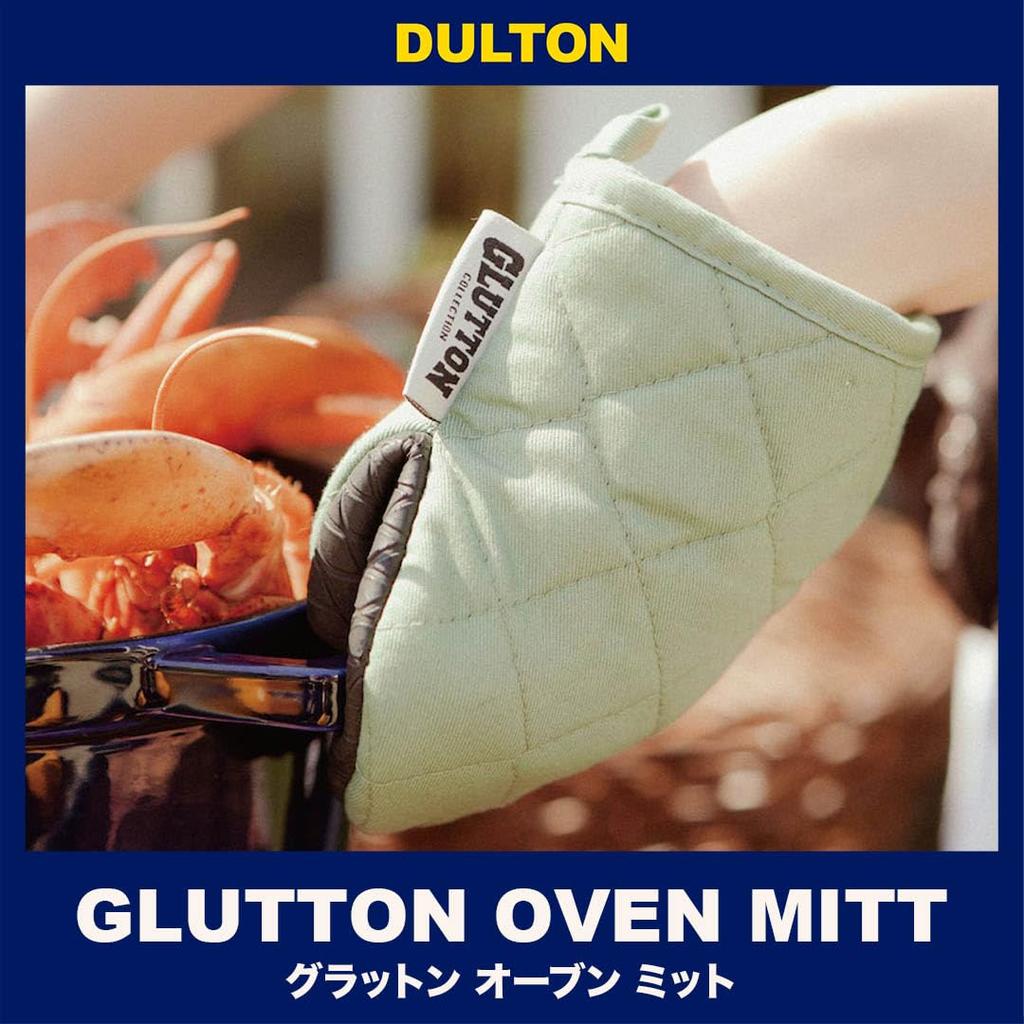 Dulton Gratton Oven Mitt Forest Green 100% Cotton Potholder Pot Glove Glamping Height 170mm Width 140mm Depth 50mm A515-545FGN