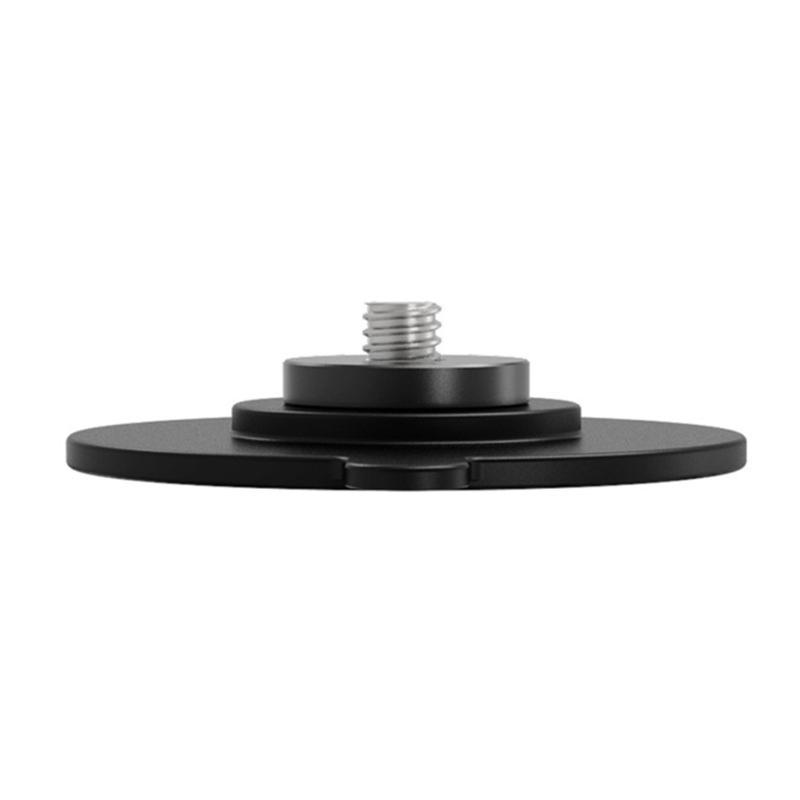 Lightweight Aluminum Alloy 1/4inch Male Screw Suction Cup Holder Base for Action Cameras On Tile Metal Glass Surfaces