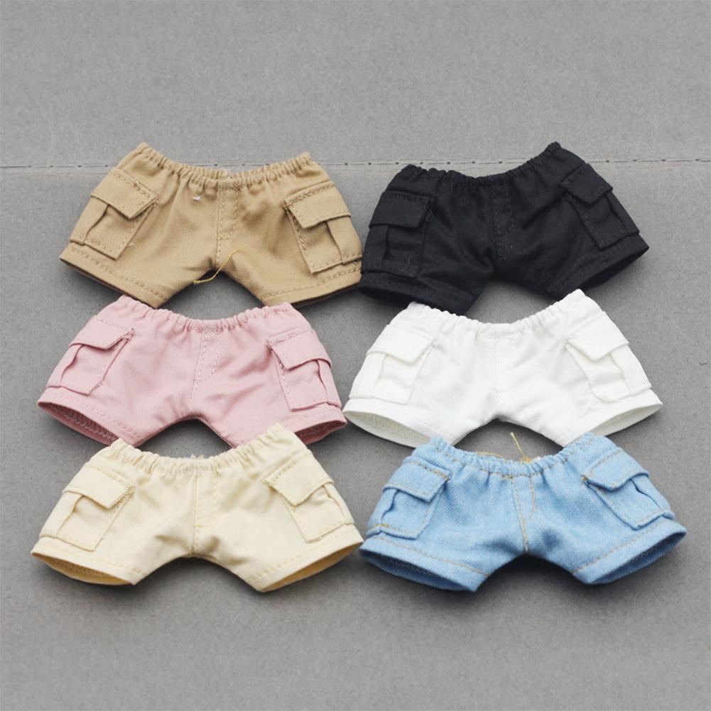 For 17cm Labubu Doll Clothes Fashion Clothes Shorts Doll Clothes Color Match Pants Dolls Accessories Cute Decoration Little Clothes