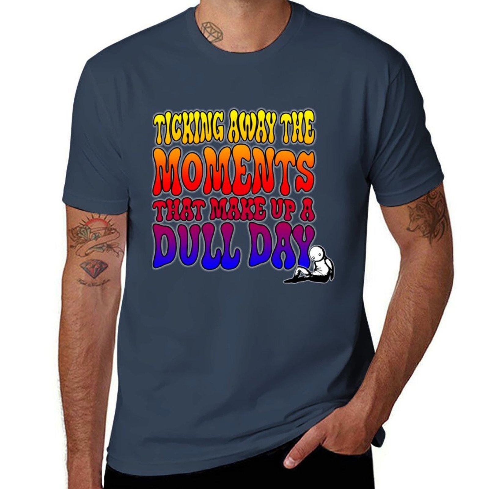 Ticking away the moUnisexts TShirt High Elasticity Sports TShirt S