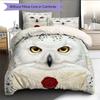 Set cu cuvertură și fețe de pernă cu model de desene animate Decorare casă Cadou de ziua de naștere (1 * husă de pilotă + 2 * fețe de pernă, fără miez)