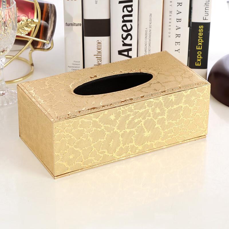 

Golden Lightning Leather Tissue Box - Pack of 5