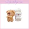 Rabbit Bear Plush Keychain Toy Stuffed Doll Bag Pendant Decoration Gift Kids